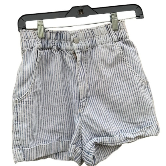 BDG women's small pin striped shorts - Picture 1 of 3